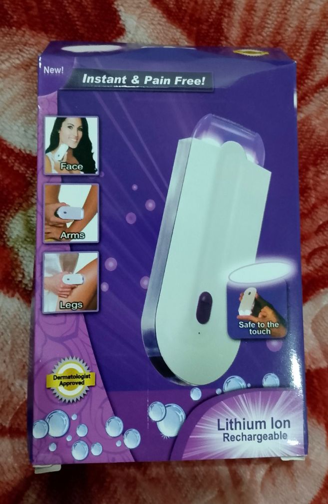 Finishing Touch Yes Hair Remover Rechargeable Painless Facial And Body Hair Remover Rotary Electric Shaver For Women