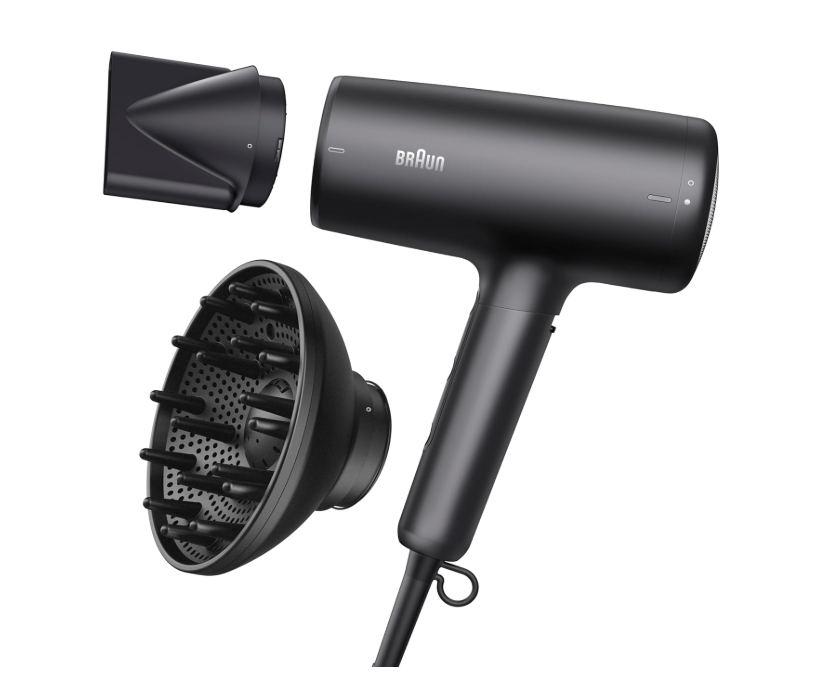 Braun Hair Dryer Blow Dryer with Super-Ionic Technology Reduces Static and Frizz for Smooth, Shiny, Healthy Looking Hair